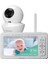 Hd 5 Inç Bebek Monitörü, 2 Kamera, Wifi Gerektirmez, Gece Işığı, 4x Zoom, 4000MAH Pil, 2 Yönlü Ses 1