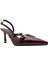 Christel | Kadın Arkası Açık Stiletto - Christel - Bordo - 37 2