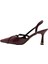 Christel | Kadın Arkası Açık Stiletto - Christel - Bordo - 37 4