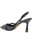Christel | Kadın Arkası Açık Stiletto - Christel - Siyah - 37 5