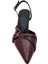 Christel | Kadın Arkası Açık Stiletto - Christel - Bordo - 39 5