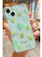 Apple iPhone 15 Uyumlu Desenli Şeffaf Silikon Kılıf Avakado1 1