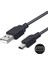 Mini USB 5 Pin Şarj ve Data Kablosu Mp3 Mp4 Ps3 Kablosu 1 Metre 2