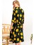 Arnetta Kadın Yellow Rose Sarı Homewear Kimono,şort Takım 5