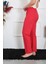 Kadın Pamuk Penye Tek Alt Pijama Mercan 27514 3