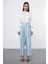 Pileli Aqua Şalvar Pantolon P-0187 1
