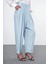 Pileli Aqua Şalvar Pantolon P-0187 4