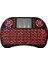 Concord Smartpad C-708 7" Uyumlu Wireless Touchpadli Işıklı Şarj Edilebilir Dokunmatik Mini Klavye 5