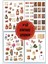 4'lü Vintage Sticker Planner Ajanda Bullet Journal Için Uygun Set 1