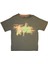 T09KG-75025_01 Kız Garson Oversize T-Shirt O Yaka Suprem 1