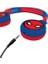 Spiderman 2-In-1 Bluetooth Stereo Kids Headset, Kablosuz, Kablolu, Limited Sound, Foldable, Ayarlanabilir, Girl/boy, Red/blue, HPBT010SP 2