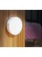 LED Hareket Sensörlü Ledli Gece Lambası Şarj Edilebilir, Taşınabilir 4000K Günışığı (1 Adet) 2