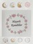 48 Adet 4 cm Hayırlı Kandiller Baskılı Etiket Sticker 1