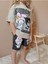 Wikiboom Kuromi T-Shirt Şort Kız Takımı %100 Pamuklu 2