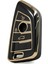 Bmw F G Serisi Uyumlu Nano Smart Kumanda Kılıfı Oto Anahtarlık Siyah Gold 3 Tuş G10 G20 G30 X5 X6 1