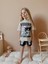 Wikiboom Kuromi T-Shirt Şort Kız Takımı Pamuklu 1