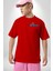 Dr.seuss Komik Şapka Logo Kadın Erkek Ön Minimal Sırt Baskılı Kırmızı Pamuklu Tişört 3
