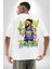 Klay Thompson Basketbol Kadın Erkek Ön Minimal Sırt Baskılı Beyaz Pamuklu Tişört 2