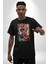 Raze Düellocu Karakter Kadın Erkek Ön Baskılı Siyah Pamuklu Tişört Penye Klasik 4