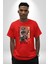 Raze Düellocu Karakter Kadın Erkek Ön Baskılı Kırmızı Pamuklu Tişört Penye Klasik 4