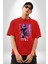 Reyna Düellocu Karakter Kadın Erkek Ön Baskılı Kırmızı Pamuklu Tişört Penye Klasik 2