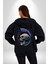 Kurukafa Çığlık Çivili Boyunluk Punk Kadın Erkek Baskılı Fermuarlı Kapüşonlu Hırka Sweatshirt 3