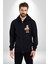 Merhaba Kurukafa Oyuncak Ayı Kadın Erkek Baskılı Fermuarlı Kapüşonlu Hırka Sweatshirt 2