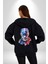 Kaptan Amerika Rengarenk Kahraman Kadın Erkek Baskılı Fermuarlı Kapüşonlu Hırka Sweatshirt 3