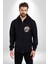 Taksici Oyuncak Ayı Fransız Kadın Erkek Baskılı Fermuarlı Kapüşonlu Hırka Sweatshirt 4