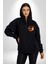 Anka Kuşu Yeniden Doğuş Sembol Kadın Erkek Baskılı Fermuarlı Kapüşonlu Hırka Sweatshirt 1
