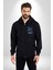 Denizler Hakimi Köpekbalığı Kadın Erkek Baskılı Fermuarlı Kapüşonlu Hırka Sweatshirt 4