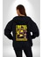 Isyancı Havalı Kadın Kadın Erkek Baskılı Fermuarlı Kapüşonlu Hırka Sweatshirt 3