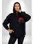 Cadılar Bayramı Kuşu Kadın Erkek Baskılı Fermuarlı Kapüşonlu Hırka Sweatshirt 2