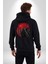 Cadılar Bayramı Kuşu Kadın Erkek Baskılı Fermuarlı Kapüşonlu Hırka Sweatshirt 5