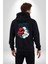 Demon Slayer Urokodaki Maskeler Anime Kadın Erkek Baskılı Fermuarlı Kapüşonlu Hırka Sweatshirt 3