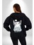 Yavru Kedi Her Yalnız Gün Kadın Erkek Baskılı Fermuarlı Kapüşonlu Hırka Sweatshirt 3