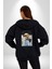 Her Zaman Havalı Iskelet Adam Kadın Erkek Baskılı Fermuarlı Kapüşonlu Hırka Sweatshirt 5