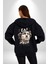 Gerçekçi Yakışıklı Roma Antik Heykel Kadın Erkek Baskılı Fermuarlı Kapüşonlu Hırka Sweatshirt 5
