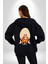 Küfürbaz Haydo Komik Karakter Kadın Erkek Baskılı Fermuarlı Kapüşonlu Hırka Sweatshirt 3