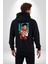 Ice Trae Basket Yıldızı Kadın Erkek Baskılı Fermuarlı Kapüşonlu Hırka Sweatshirt 3