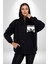 Zombi Elleri Logo Kadın Erkek Baskılı Fermuarlı Kapüşonlu Hırka Sweatshirt 2