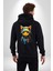 Kulaklıklı Havlı Serseri Kedi Kadın Erkek Baskılı Fermuarlı Kapüşonlu Hırka Sweatshirt 5