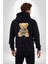Tatlı Rehine Oyuncak Ayı Kadın Erkek Baskılı Fermuarlı Kapüşonlu Hırka Sweatshirt 3