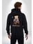 Jokey Tatlı Oyuncak Ayı Polo Kadın Erkek Baskılı Fermuarlı Kapüşonlu Hırka Sweatshirt 3