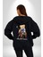 Jokey Tatlı Oyuncak Ayı Polo Kadın Erkek Baskılı Fermuarlı Kapüşonlu Hırka Sweatshirt 5