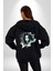Bellatrix Lestrange Lanetli Cadı Kadın Erkek Baskılı Fermuarlı Kapüşonlu Hırka Sweatshirt 3