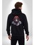Kapşonlu Goril Sokak Tarzı Kadın Erkek Baskılı Fermuarlı Kapüşonlu Hırka Sweatshirt 3
