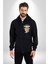 Snowboard Yapan Oyuncak Ayı Kadın Erkek Baskılı Fermuarlı Kapüşonlu Hırka Sweatshirt 2