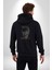Kafatası Temini Zengin Tasarım Kadın Erkek Baskılı Fermuarlı Kapüşonlu Hırka Sweatshirt 5