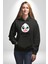Panda Tatlı Ayıcık Dövmeli Kadın Erkek Baskılı Üç Iplik Siyah Kapüşonlu Hodie Sweatshirt 1